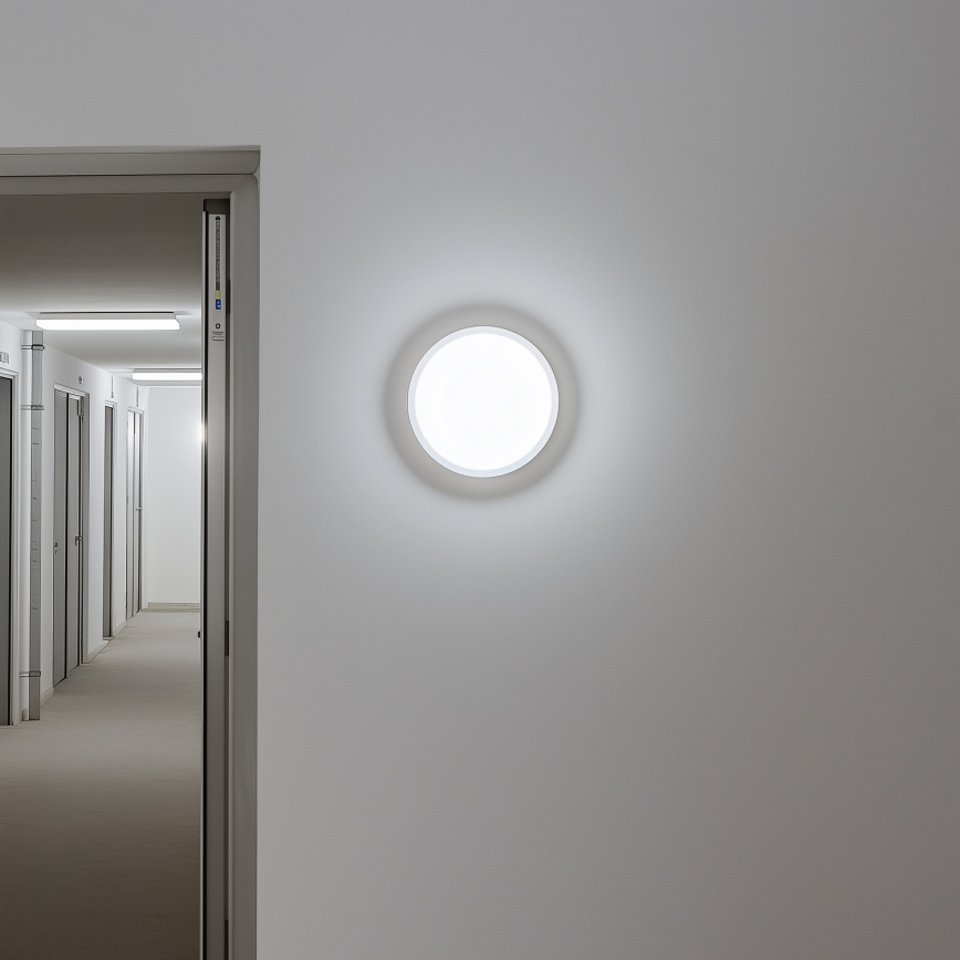 Brilagi - Iluminação de teto exterior LED LED/13W/230V diâmetro 17 cm IP54