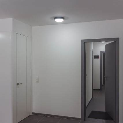 Brilagi - Iluminação de teto exterior LED LED/20W/230V diâmetro 23 cm IP54 antracite