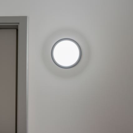 Brilagi - Iluminação de teto exterior LED LED/20W/230V diâmetro 23 cm IP54 antracite