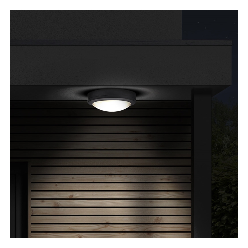 Brilagi - Iluminação de teto exterior LED LED/20W/230V diâmetro 23 cm IP54 antracite