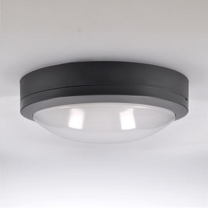 Brilagi - Iluminação de teto exterior LED LED/20W/230V diâmetro 23 cm IP54 antracite