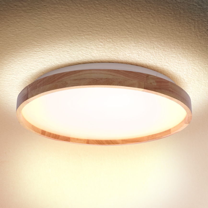 Brilagi - Iluminação de teto LED ALSON LED/24W/230V carvalho