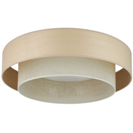 Brilagi - Iluminação de teto LED ARIZONA BOHO LED/26W/230V diâmetro 60 cm bege