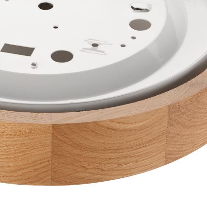 Brilagi - Iluminação de teto LED CARVALHO 1xE27/60W/230V carvalho diâmetro 27,5 cm