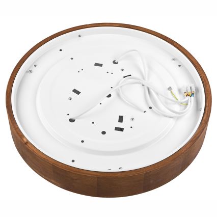 Brilagi - Iluminação de teto LED CARVALHO 3xE27/60W/230V carvalho cereja diâmetro 47 cm