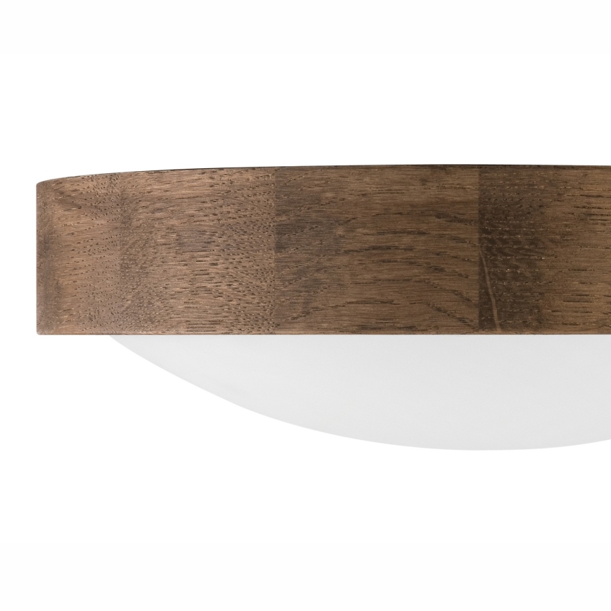 Brilagi - Iluminação de teto LED CARVALHO SLIM 1xE27/60W/230V carvalho diâmetro 27 cm