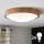 Brilagi - Iluminação de teto LED CARVALHO SLIM 2xE27/60W/230V carvalho diâmetro 37 cm