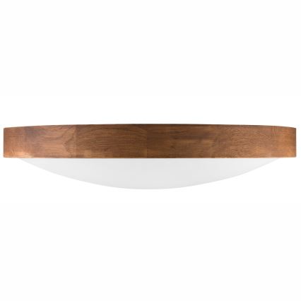 Brilagi - Iluminação de teto LED CARVALHO SLIM 3xE27/60W/230V carvalho cereja diâmetro 47 cm