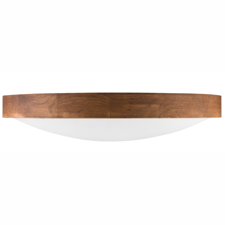 Brilagi - Iluminação de teto LED CARVALHO SLIM 3xE27/60W/230V carvalho cereja diâmetro 47 cm