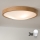 Brilagi - Iluminação de teto LED CARVALHO SLIM 3xE27/60W/230V carvalho diâmetro 47 cm