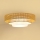 Brilagi - Iluminação de teto LED CEDAR LUNETA LED/26W/230V bege/castanho/creme