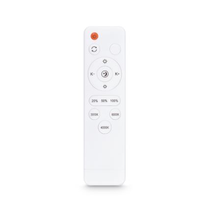 Brilagi - Iluminação de teto LED com regulação ALSON LED/48W/230V 3000-6500K carvalho diâmetro 39,5 cm + comando