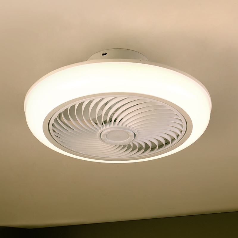 Brilagi - Iluminação de teto LED com regulação e ventoinha LED/30W/230V 3000-6500K branco + comando