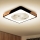Brilagi - Iluminação de teto LED com regulação e ventoinha LED/30W/230V 3000-6500K preto/carvalho + comando
