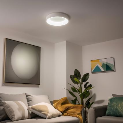 Brilagi - Iluminação de teto LED com regulação FALCON LED/40W/230V 3000-6500K branco + controlo remoto