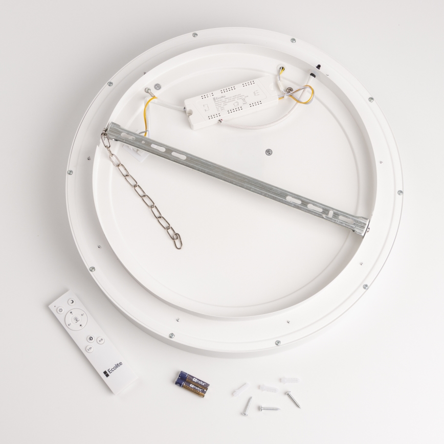 Brilagi - Iluminaçao de teto LED com regulação FALCON LED/80W/230V 3000-6500K branco + controlo remoto