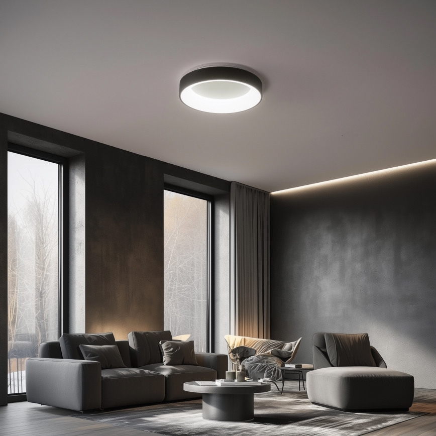 Brilagi - Iluminação de teto LED com regulação FALCON LED/80W/230V 3000-6500K branco + controlo remoto