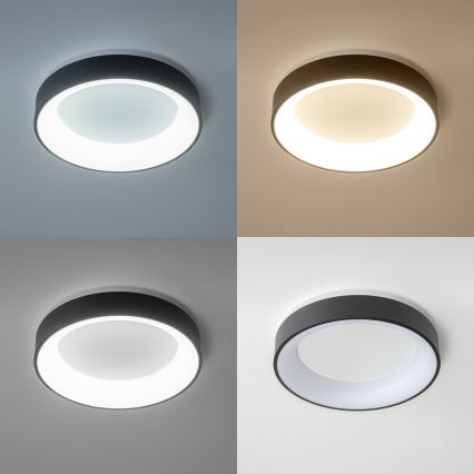 Brilagi - Iluminação de teto LED com regulação FALCON LED/80W/230V 3000-6500K branco + controlo remoto