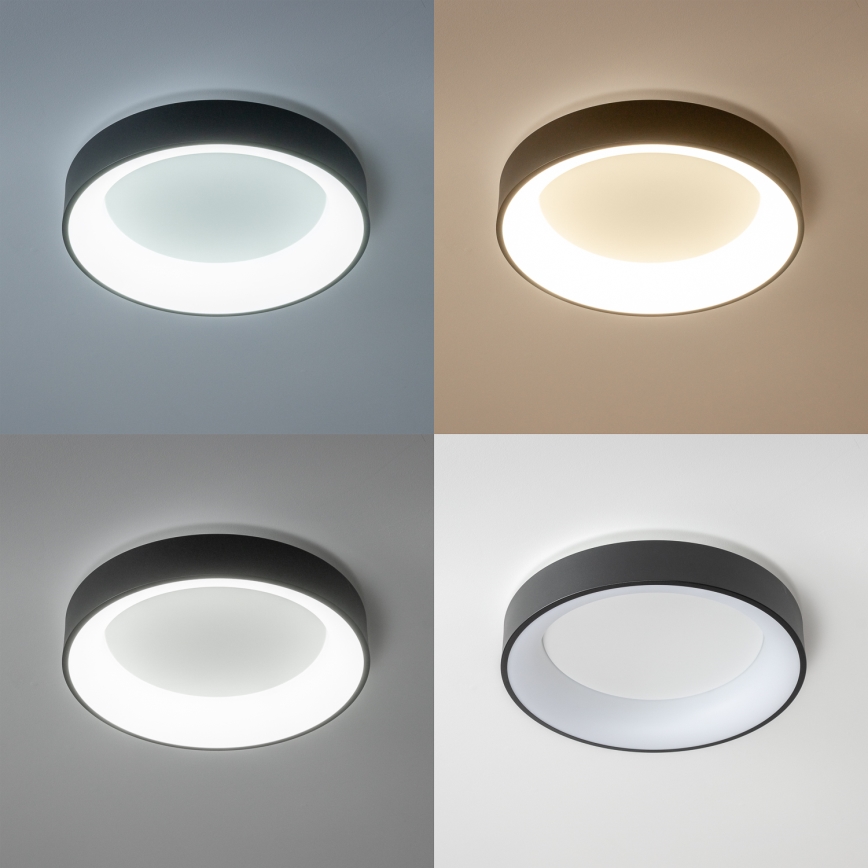 Brilagi - Iluminação de teto LED com regulação FALCON LED/80W/230V 3000-6500K branco + controlo remoto