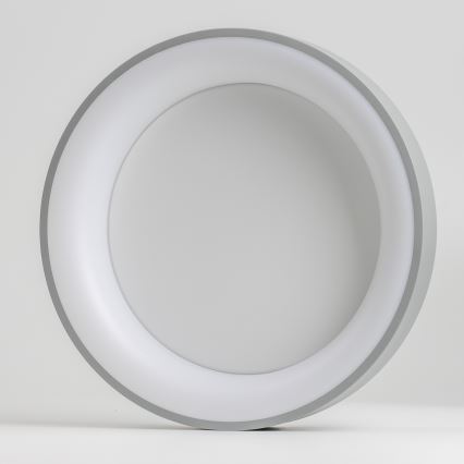 Brilagi - Iluminaçao de teto LED com regulação FALCON LED/80W/230V 3000-6500K cinzenta + controlo remoto