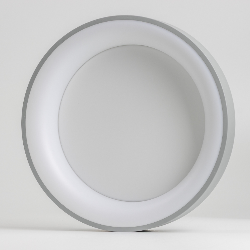Brilagi - Iluminaçao de teto LED com regulação FALCON LED/80W/230V 3000-6500K cinzenta + controlo remoto