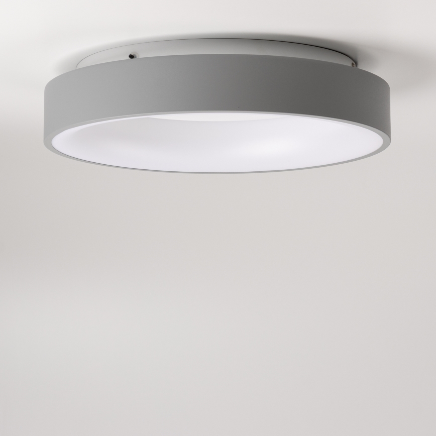 Brilagi - Iluminaçao de teto LED com regulação FALCON LED/80W/230V 3000-6500K cinzenta + controlo remoto