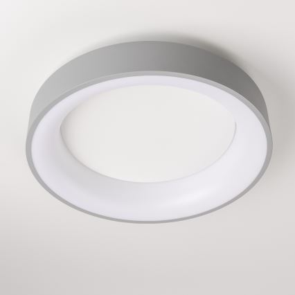 Brilagi - Iluminaçao de teto LED com regulação FALCON LED/80W/230V 3000-6500K cinzenta + controlo remoto