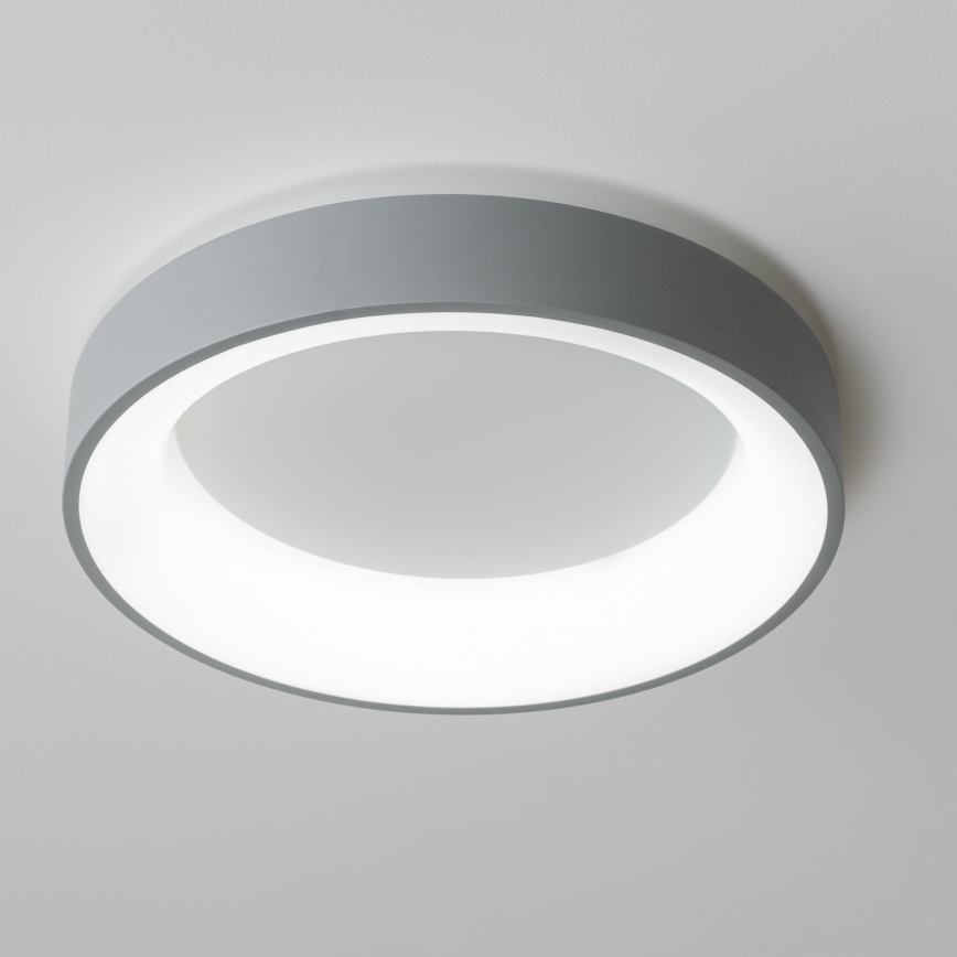 Brilagi - Iluminaçao de teto LED com regulação FALCON LED/80W/230V 3000-6500K cinzenta + controlo remoto
