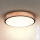 Brilagi - Iluminação de teto LED com regulação GLORIA LED/48W/230V 3000-6500K carvalho diâmetro 40 cm + comando