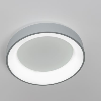 Brilagi - Iluminação de teto LED com regulação FALCON LED/40W/230V 3000-6500K cinzenta + controlo remoto