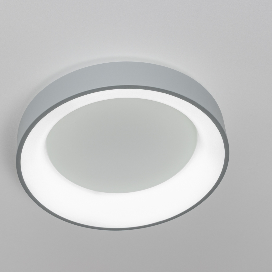 Brilagi - Iluminação de teto LED com regulação FALCON LED/40W/230V 3000-6500K cinzenta + controlo remoto