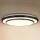Brilagi - Iluminação de teto LED com regulação LUCIANO LED/48W/230V 3000-6500K ø 39 cm preto + comando
