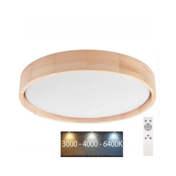 Brilagi - Iluminação de teto LED com regulação MANAROLA LED/24W/230V + CR 3000-6500K