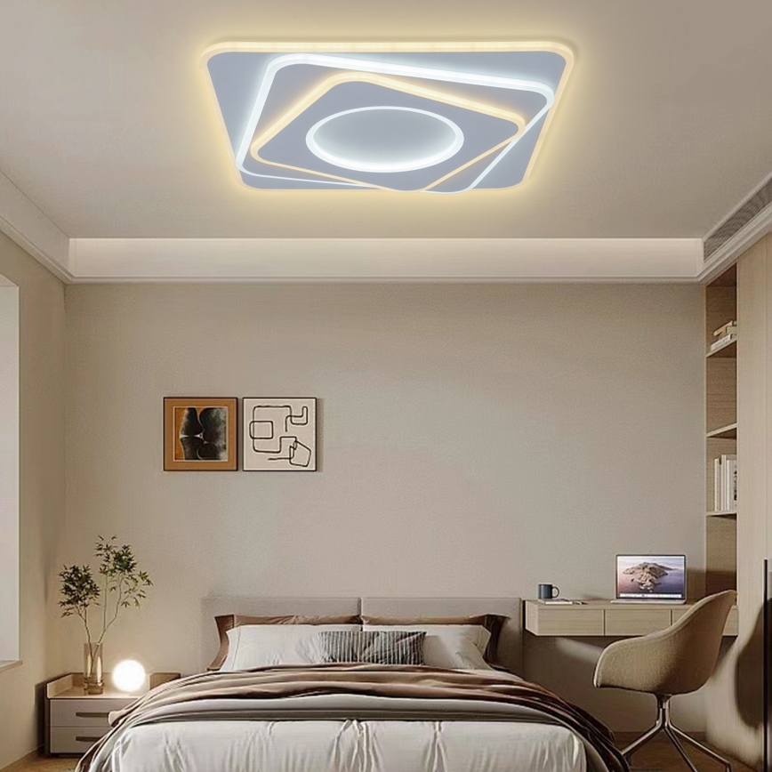 Brilagi - Iluminação de teto LED com regulação MODERN LED/100W/230V 2700-6500K + comando