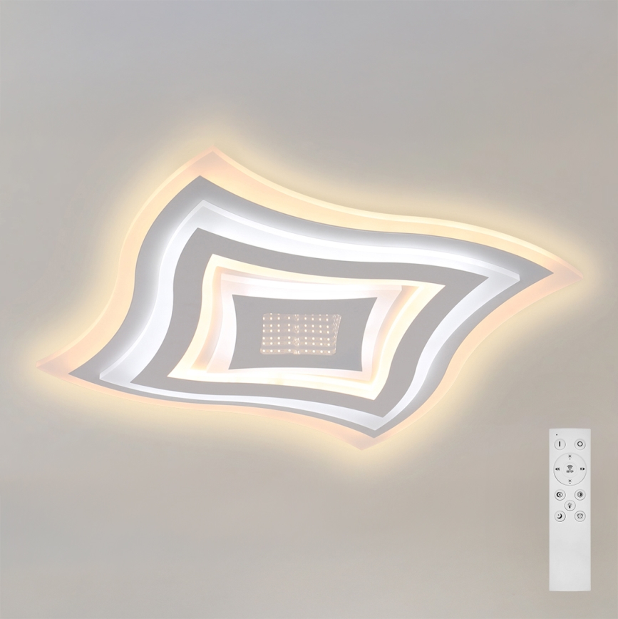 Brilagi - Iluminação de teto LED com regulação MODERN LED/102W/230V 2700-6500K + controlo remoto