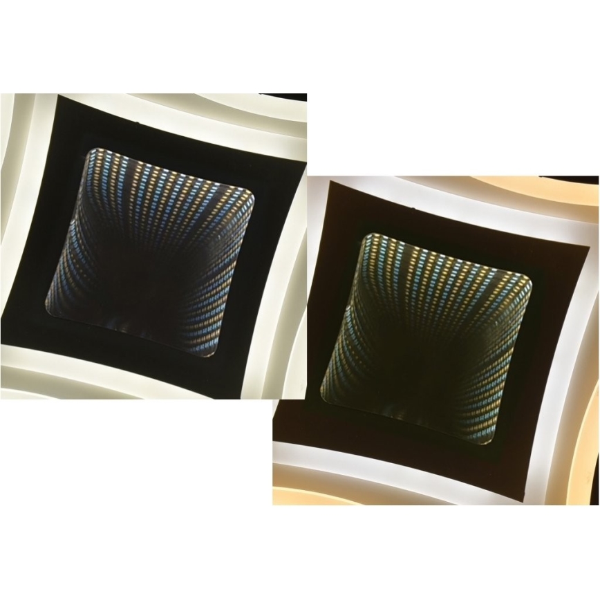 Brilagi - Iluminação de teto LED com regulação MODERN LED/102W/230V 2700-6500K + controlo remoto