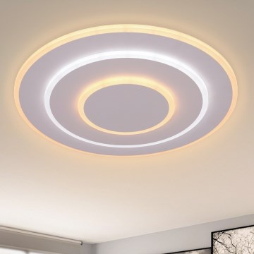 Brilagi - Iluminação de teto LED com regulação MODERN LED/58W/230V 2700-6500K + comando