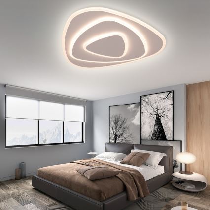 Brilagi - Iluminação de teto LED com regulação MODERN LED/58W/230V 2700-6500K + comando