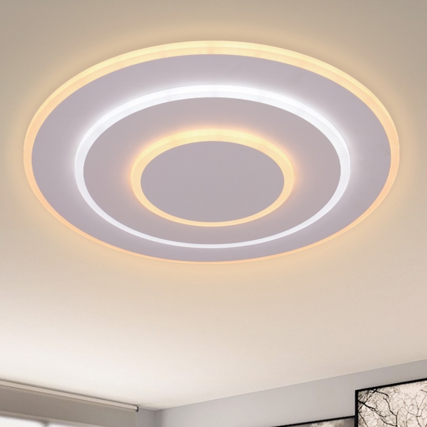 Brilagi - Iluminação de teto LED com regulação MODERN LED/58W/230V 2700-6500K diâmetro 46,3 cm + comando