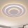 Brilagi - Iluminação de teto LED com regulação MODERN LED/58W/230V 2700-6500K diâmetro 46,3 cm + comando