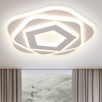 Brilagi - Iluminação de teto LED com regulação MODERN LED/64W/230V 2700-6500K + comando