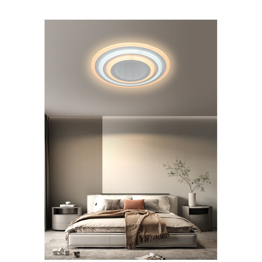Brilagi - Iluminação de teto LED com regulação MODERN LED/70W/230V 2700-6500K + controlo remoto