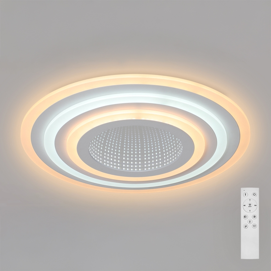 Brilagi - Iluminação de teto LED com regulação MODERN LED/70W/230V 2700-6500K diâmetro 50 cm + comando