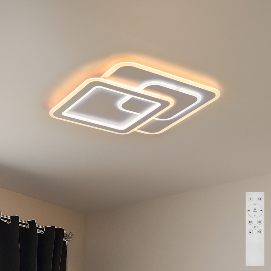 Brilagi - Iluminação de teto LED com regulação MODERN LED/80W/230V 2700-6500K + controlo remoto