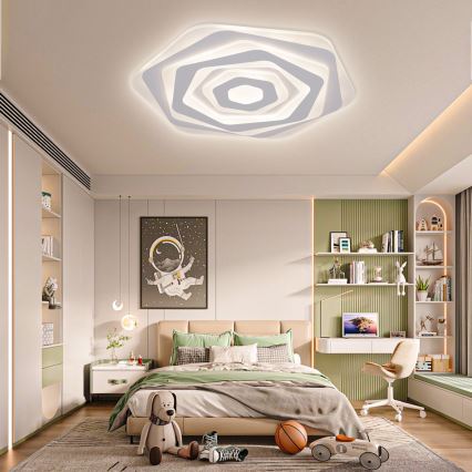 Brilagi - Iluminação de teto LED com regulação MODERN LED/85W/230V 2700-6500K + comando