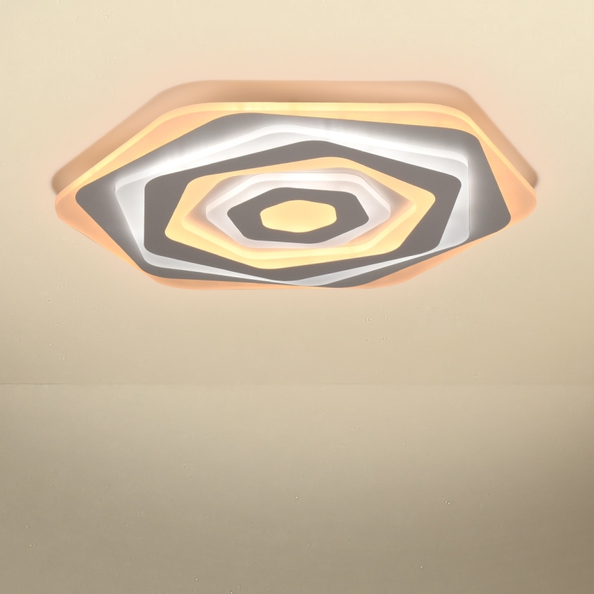 Brilagi - Iluminação de teto LED com regulação MODERN LED/85W/230V 2700-6500K diâmetro 53 cm + comando