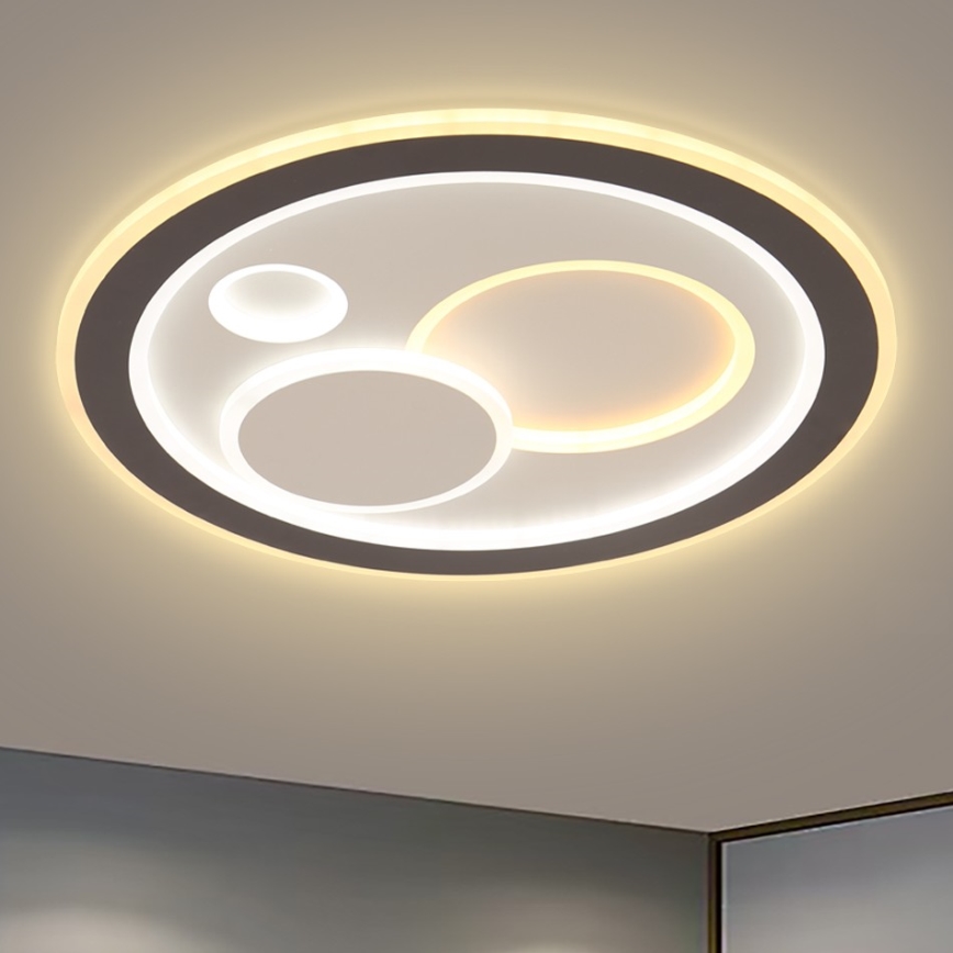 Brilagi - Iluminação de teto LED com regulação MODERN LED/89W/230V 2700-6500K + comando