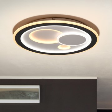 Brilagi - Iluminação de teto LED com regulação MODERN LED/89W/230V 2700-6500K diâmetro 47 cm + comando