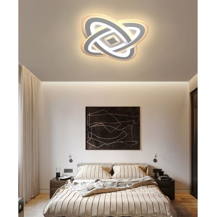 Brilagi - Iluminação de teto LED com regulação MODERN LED/90W/230V 2700-6500K + controlo remoto