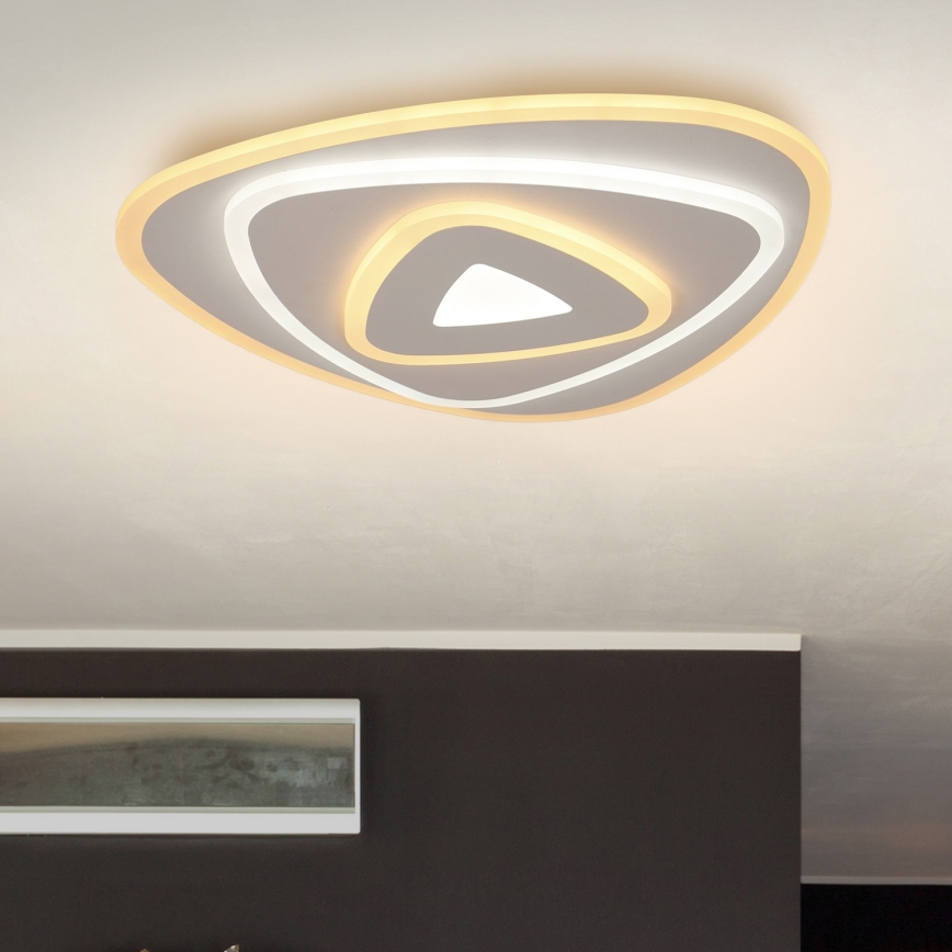 Brilagi - Iluminação de teto LED com regulação MODERN MINI LED/45W/230V 3000/4000/6000K 30x30 cm + comando